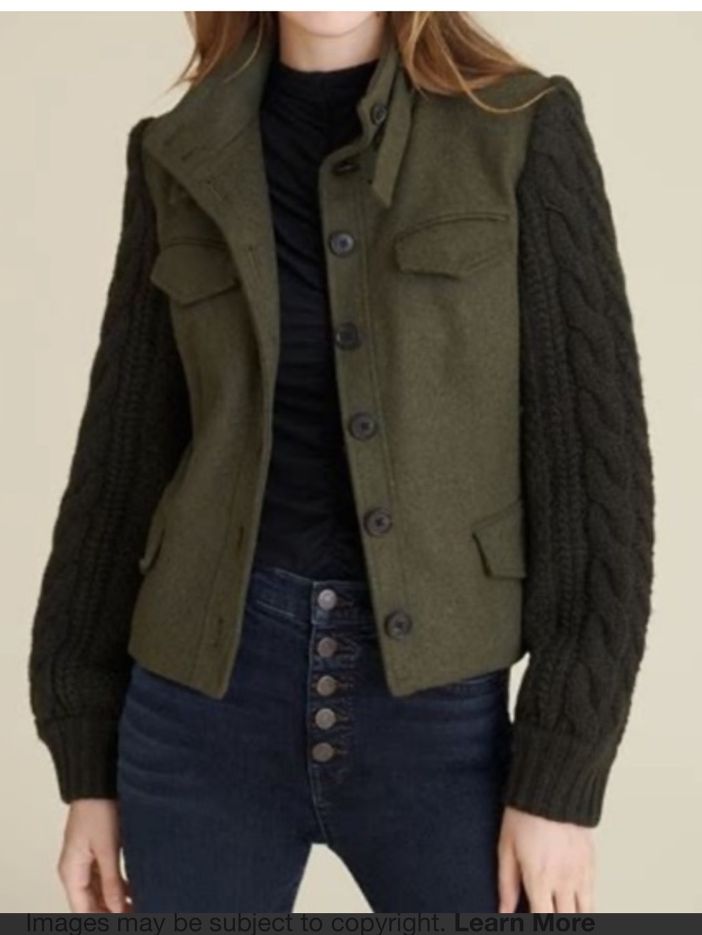 Veronica Beard Arshia Mixed Media Jacket